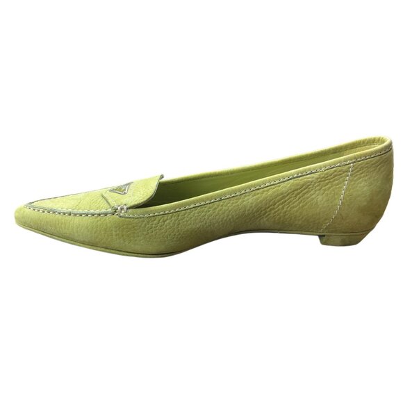 Vintage Prada Green Flats - Picture 4 of 9